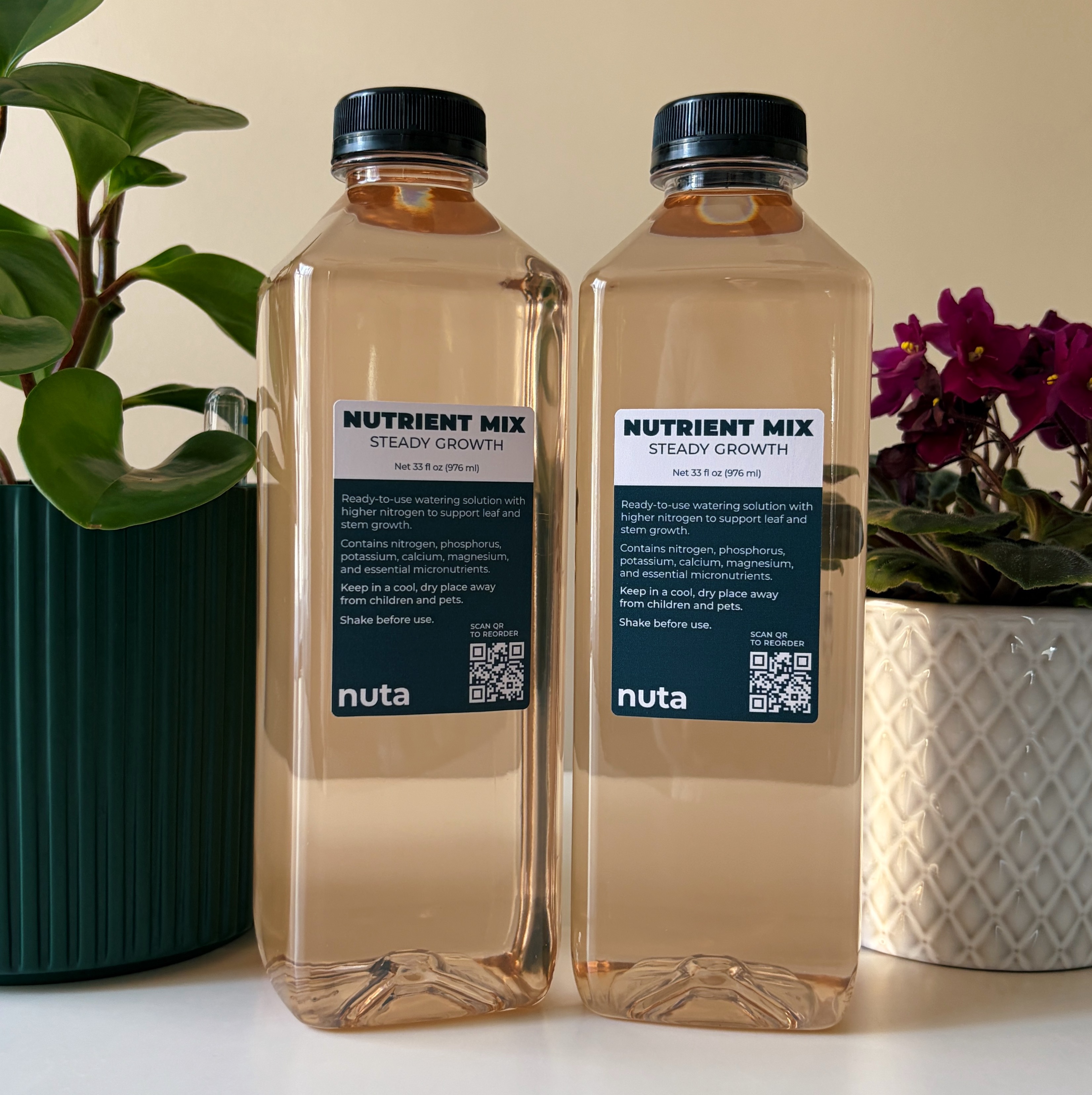 Nuta Nutrient Mix bottles